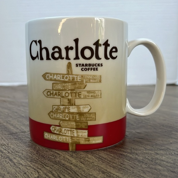 Starbucks Charlotte You Are Here Mug Coffee Cup 2009 Collector Series - Picture 3 of 10
